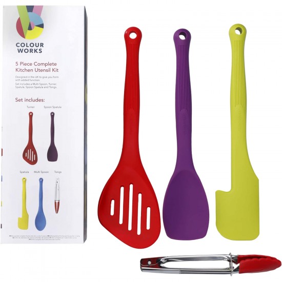 Kitchen Utensils Colourworks Silicone Kitchen Utensils 7425